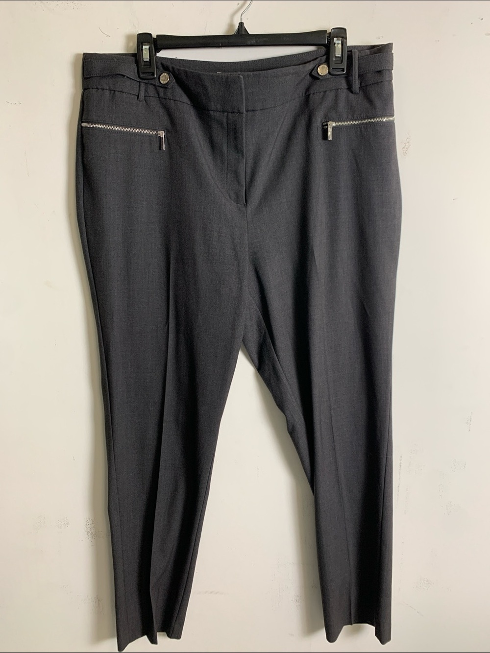 Calvin Klein Charcoal Gray Women's Dress Pants